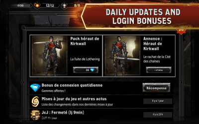 Capture d'écran de l'application Heroes of Dragon Age - #5