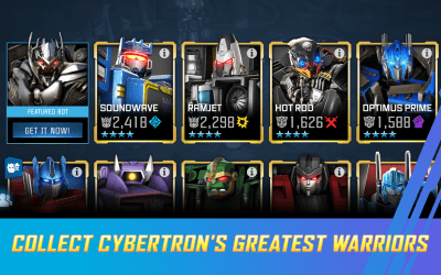 Capture d'écran de l'application TRANSFORMERS : Forgés d'Acier - #4