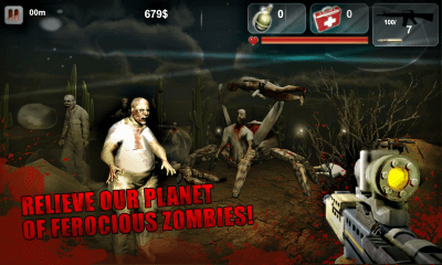 Capture d'écran de l'application Zombie Apocalypse 3D - #4