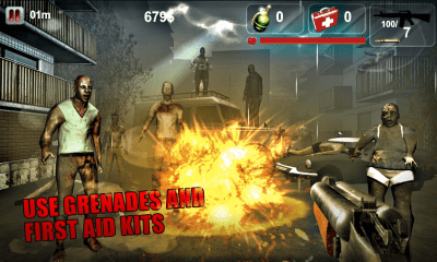 Capture d'écran de l'application Zombie Apocalypse 3D - #5