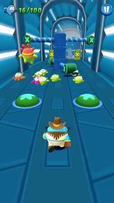 Capture d'écran de l'application Om Nom: Run - #7