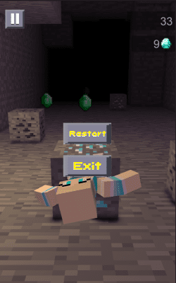 Capture d'écran de l'application Crafter Run 3D - #8