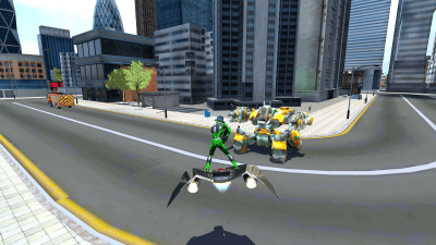 Capture d'écran de l'application Rope Frog Ninja Hero Car Vegas - #2
