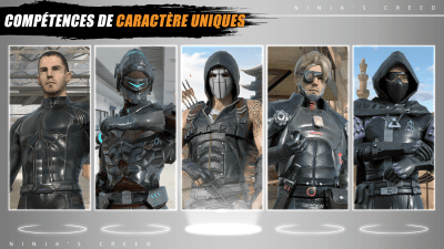 Capture d'écran de l'application Ninja’s Creed:3D Shooting Game - #5