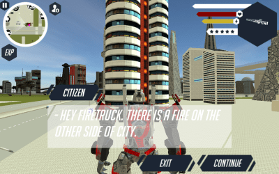 Capture d'écran de l'application Robot Firetruck - #2
