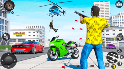 Capture d'écran de l'application Gangster Crime Vegas City War - #4