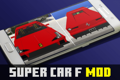 Capture d'écran de l'application Super Car F. Mod for MCPE - #1