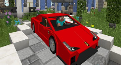 Capture d'écran de l'application Super Car F. Mod for MCPE - #4