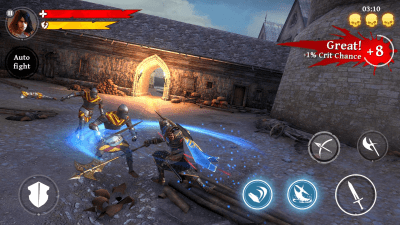 Capture d'écran de l'application Iron Blade: Medieval Legends - #8