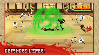 Capture d'écran de l'application Stickninja Smash - #4