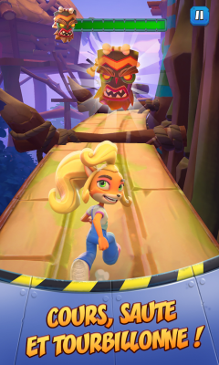Capture d'écran de l'application Crash Bandicoot: On the Run! - #2