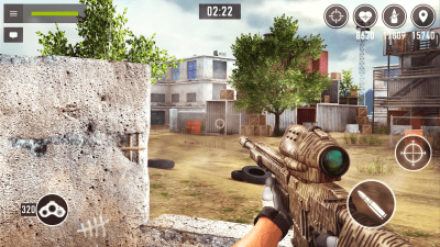 Capture d'écran de l'application Sniper Arena : jeu de tir en ligne en 3D - #5