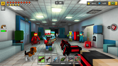 Capture d'écran de l'application Pixel Gun 3D: Battle Royale - #4