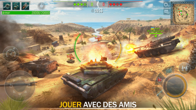 Capture d'écran de l'application Tank Force : Jeu en ligne - #1