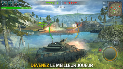 Capture d'écran de l'application Tank Force : Jeu en ligne - #2