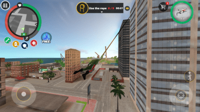 Capture d'écran de l'application Rope Hero: Vice Town - #2