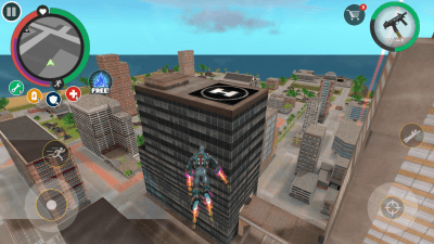 Capture d'écran de l'application Rope Hero: Vice Town - #4