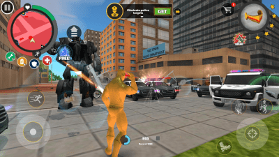 Capture d'écran de l'application Rope Hero: Vice Town - #5