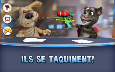 Capture d'écran de l'application Talking Tom & Ben News - #2