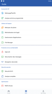 Capture d'écran de l'application Clean Master - Antivirus & Nettoyage du cache et des déchets - #3