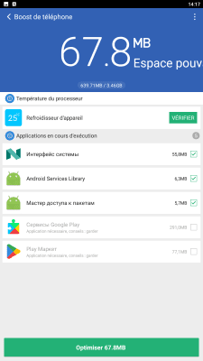 Capture d'écran de l'application Clean Master - Antivirus & Nettoyage du cache et des déchets - #4