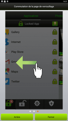 Capture d'écran de l'application App Lock - #4