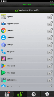 Capture d'écran de l'application App Lock - #5