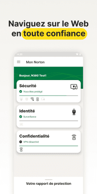 Capture d'écran de l'application Norton 360: Mobile Security - #2
