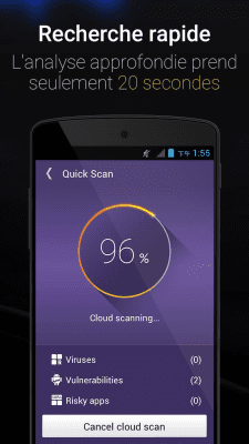 Capture d'écran de l'application NQ Mobile Security & Antivirus - #2