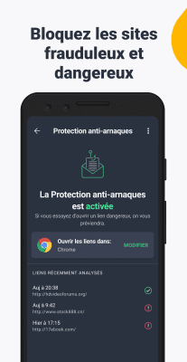 Capture d'écran de l'application AVG Antivirus & Sécurité - #4