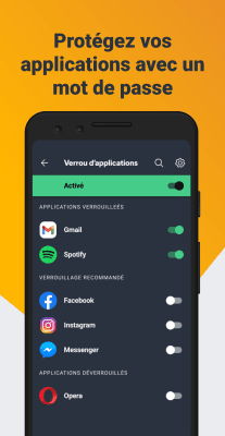Capture d'écran de l'application AVG Antivirus & Sécurité - #6