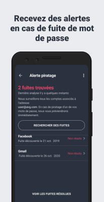 Capture d'écran de l'application AVG Antivirus & Sécurité - #8