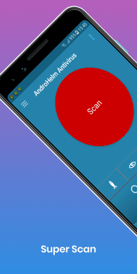 Capture d'écran de l'application AndroHelm Antivirus - #1