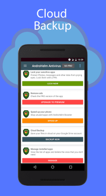 Capture d'écran de l'application AndroHelm Antivirus - #5