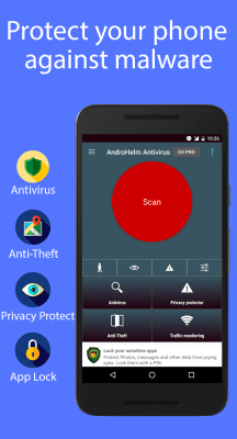 Capture d'écran de l'application AndroHelm Antivirus - #6