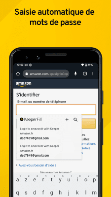 Capture d'écran de l'application Keeper Mot de Passe - #4