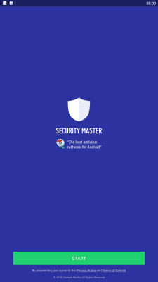 Capture d'écran de l'application Security Master - #1