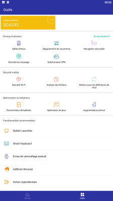 Capture d'écran de l'application Security Master - #3