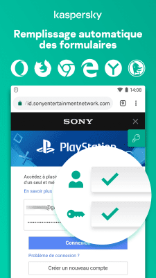 Capture d'écran de l'application Kaspersky Password Manager - #3