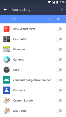 Capture d'écran de l'application AVG Protection - #4