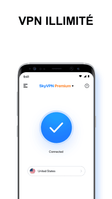 Capture d'écran de l'application SkyVPN - #1