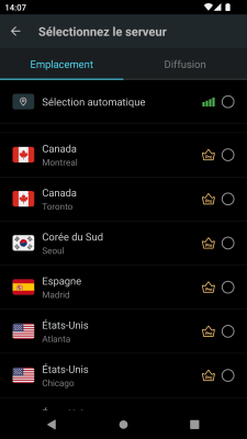 Capture d'écran de l'application Secure VPN - #3