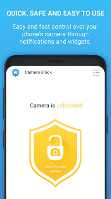Capture d'écran de l'application Camera Block-Anti spy security - #3