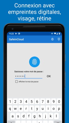 Capture d'écran de l'application Password Manager SafeInCloud - #1