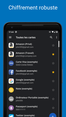 Capture d'écran de l'application Password Manager SafeInCloud - #5