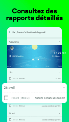 Capture d'écran de l'application Kaspersky SafeKids avec GPS - #5