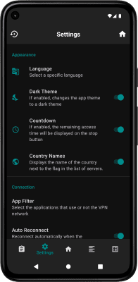 Capture d'écran de l'application TLS Tunnel - #8
