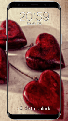 Capture d'écran de l'application écran de verrouillage du coeur - #5