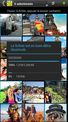 Capture d'écran de l'application Gallery Lock (français) - #3