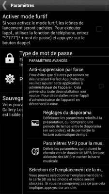 Capture d'écran de l'application Gallery Lock (français) - #6